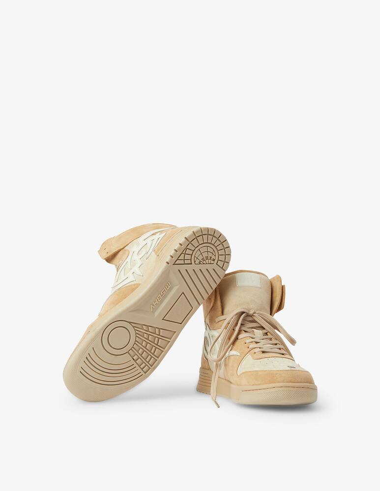 rinascente Misbhv Hi top tribal sneakers - beige