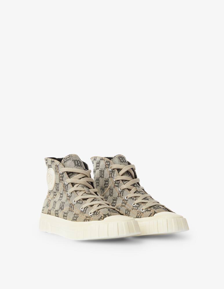 Misbhv Hi top monogram sneakers - beige - picture 2 Misbhv Hi top monogram sneakers - beige - picture 2