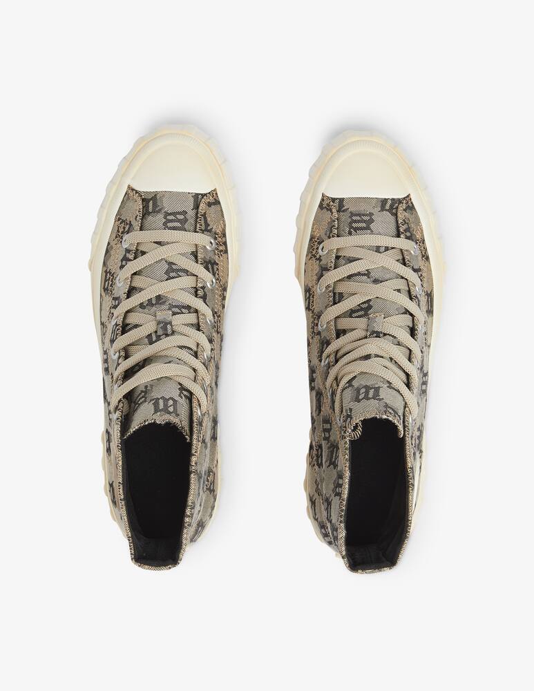 Misbhv Hi top monogram sneakers - beige - picture 3 Misbhv Hi top monogram sneakers - beige - picture 3