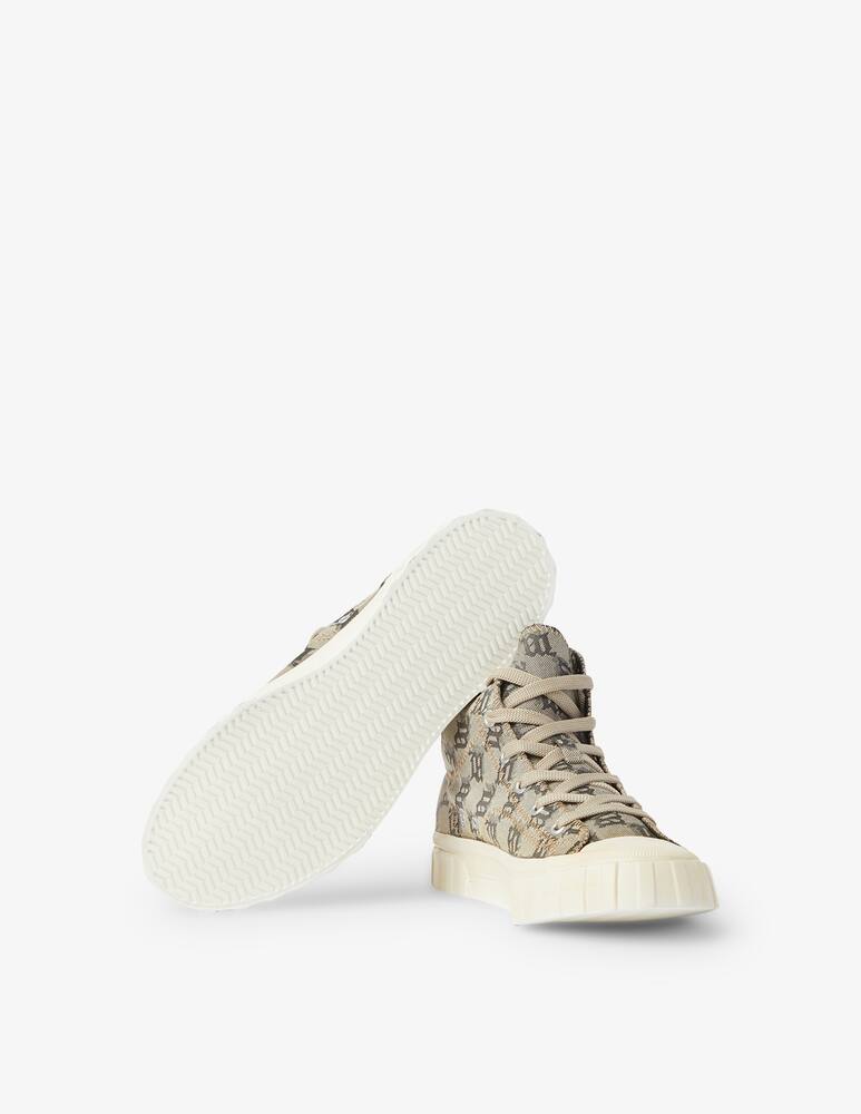 rinascente Misbhv Hi top monogram sneakers - beige