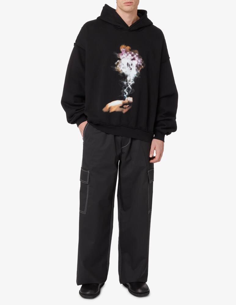 rinascente Misbhv Tulum print hoodie - Black