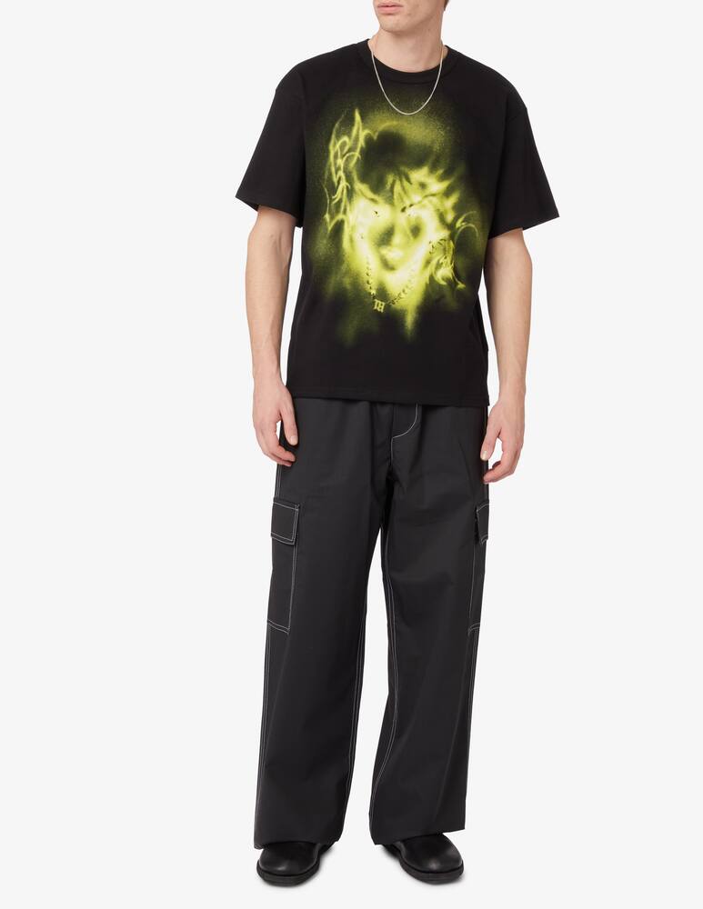 rinascente Misbhv Ethereum washed t-shirt  - Black