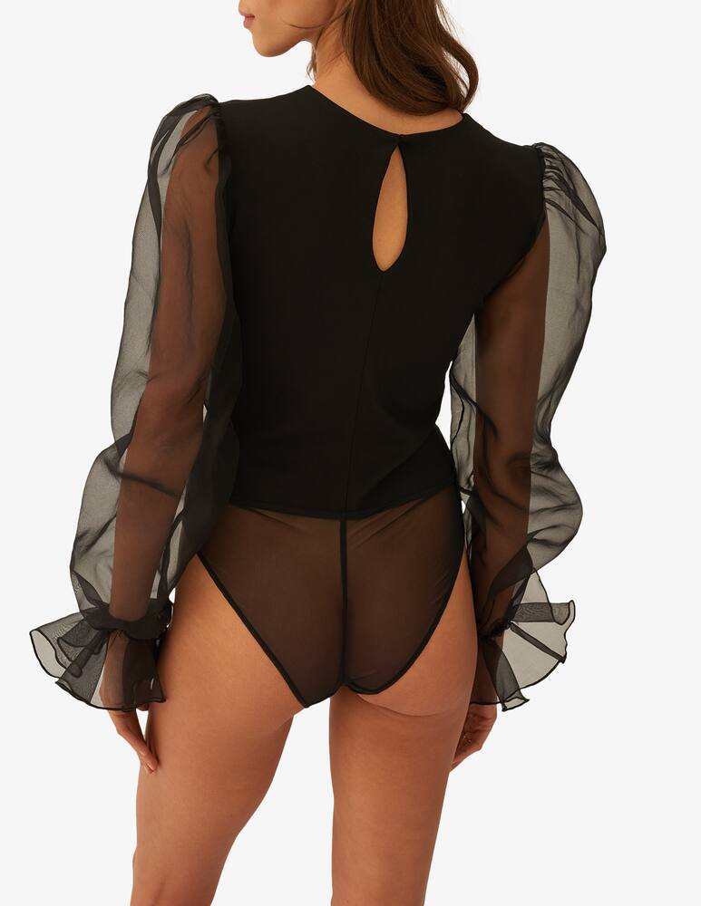 rinascente Undress Code Silk bodysuit