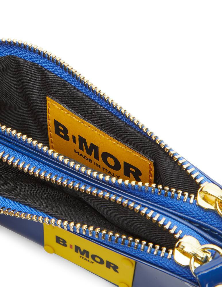 rinascente BiMOR ITALY Pochette wiht double zip "POCKET"