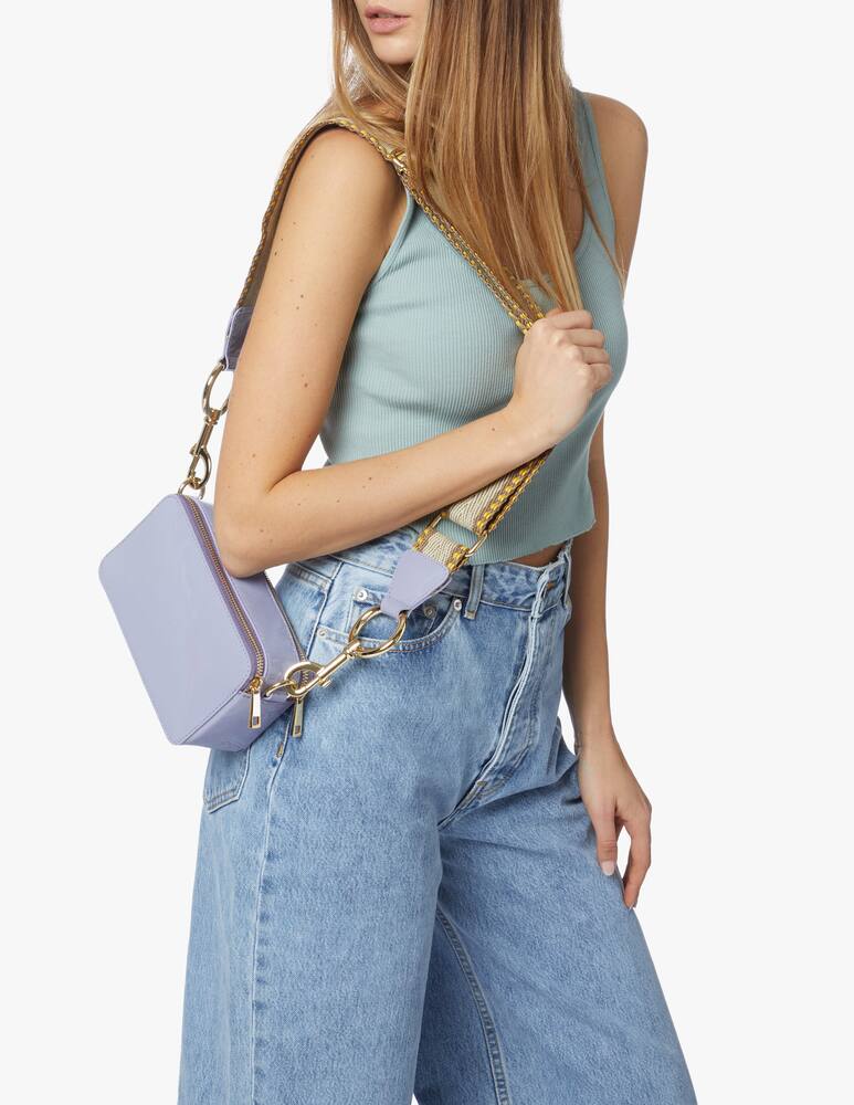 rinascente BiMOR ITALY Borsa a tracolla Yours con doppia zip