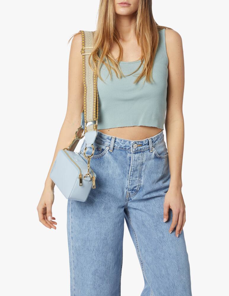 rinascente BiMOR ITALY Borsa a tracolla Yours con doppia zip