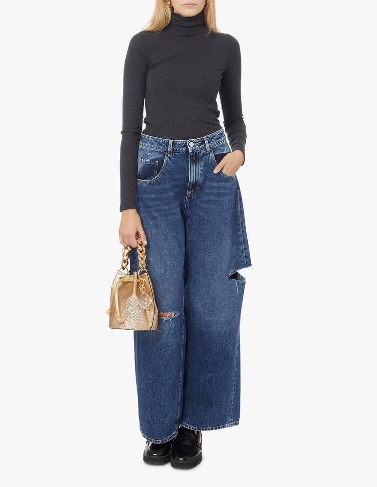 rinascente BiMOR ITALY Bucket bag Flashy Glitter