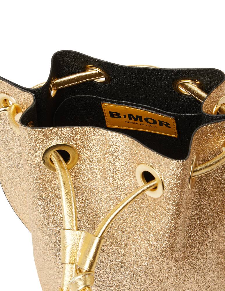 rinascente BiMOR ITALY Bucket bag Flashy Glitter