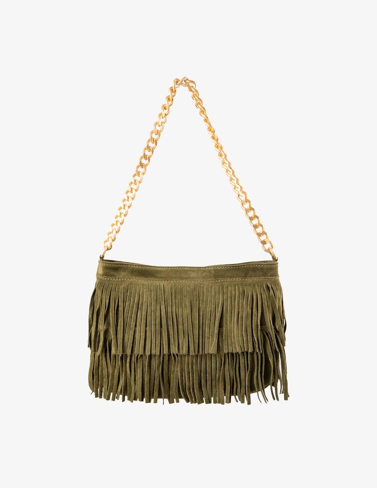 rinascente BiMOR ITALY Jigly suede bag+