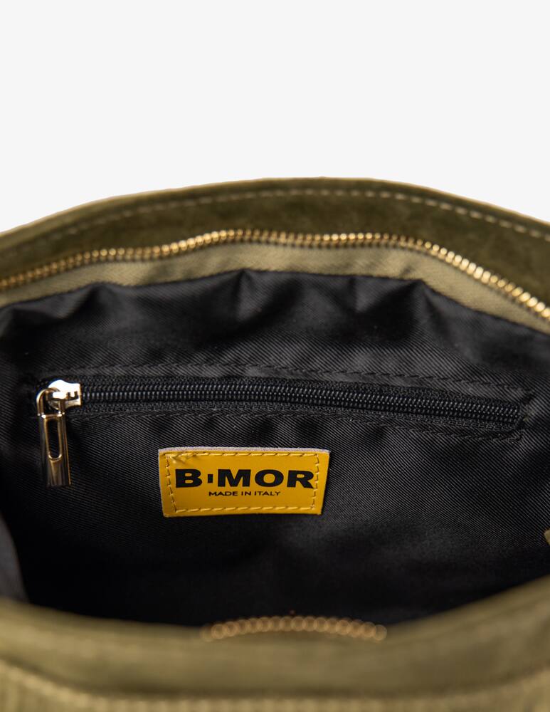 rinascente BiMOR ITALY Jigly suede bag+