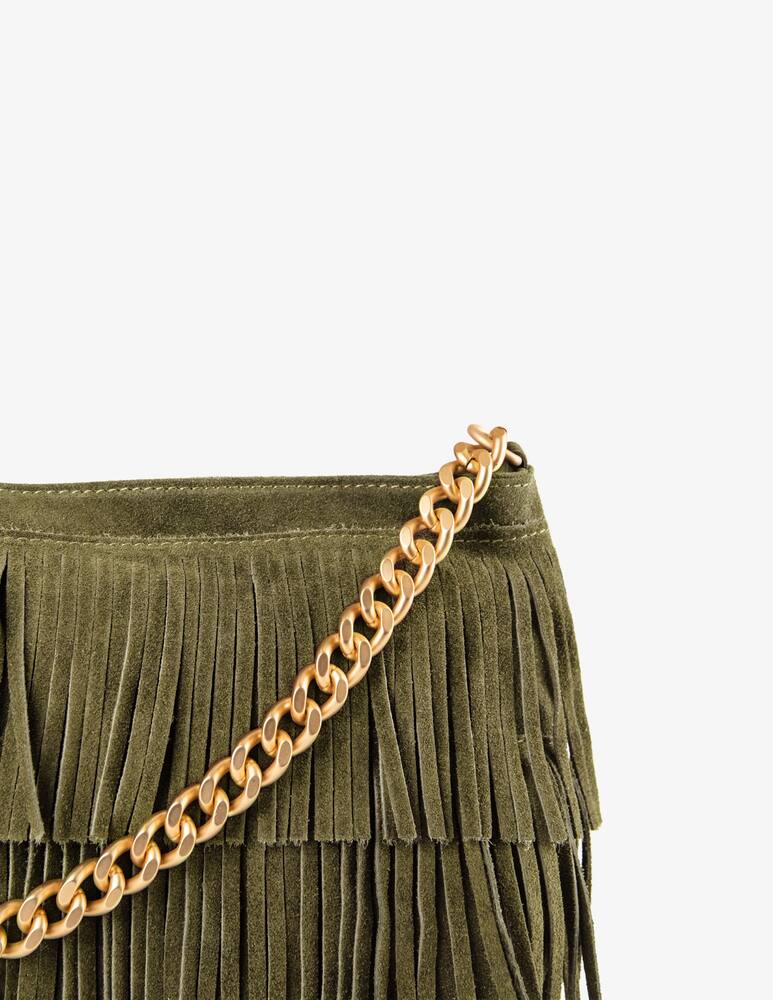 rinascente BiMOR ITALY Jigly suede bag+