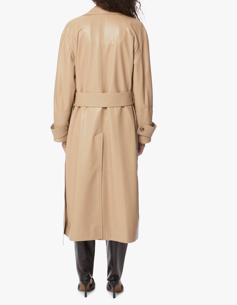rinascente Nanushka Eco leather trench