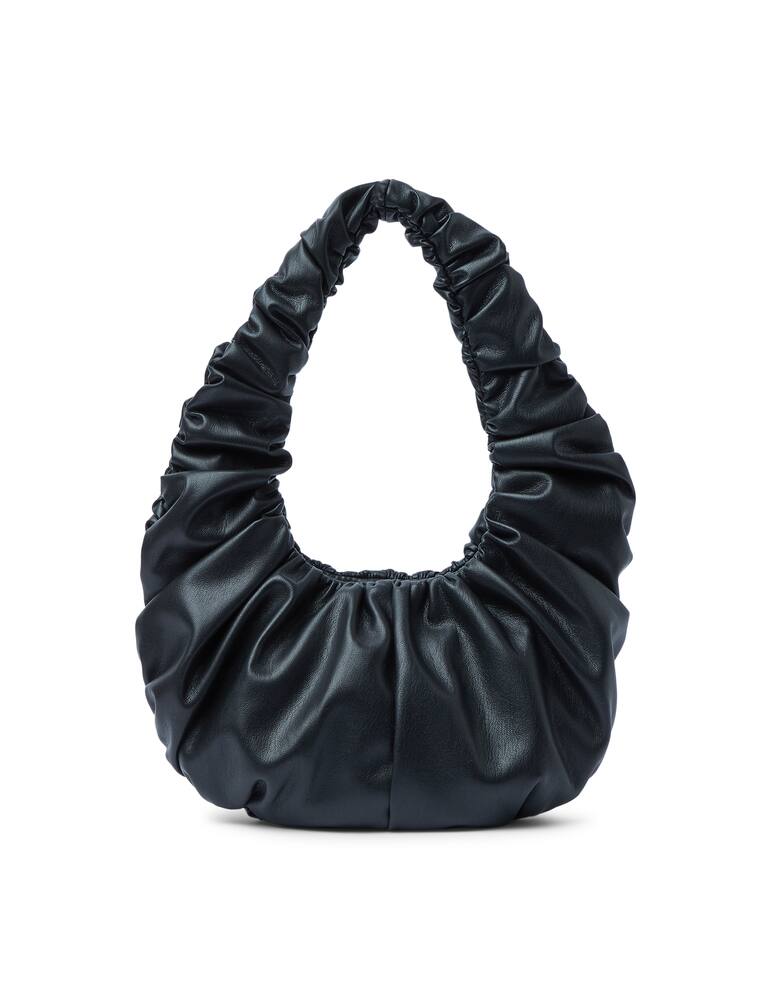 rinascente Nanushka Anja ruched vegan leather shoulder bag