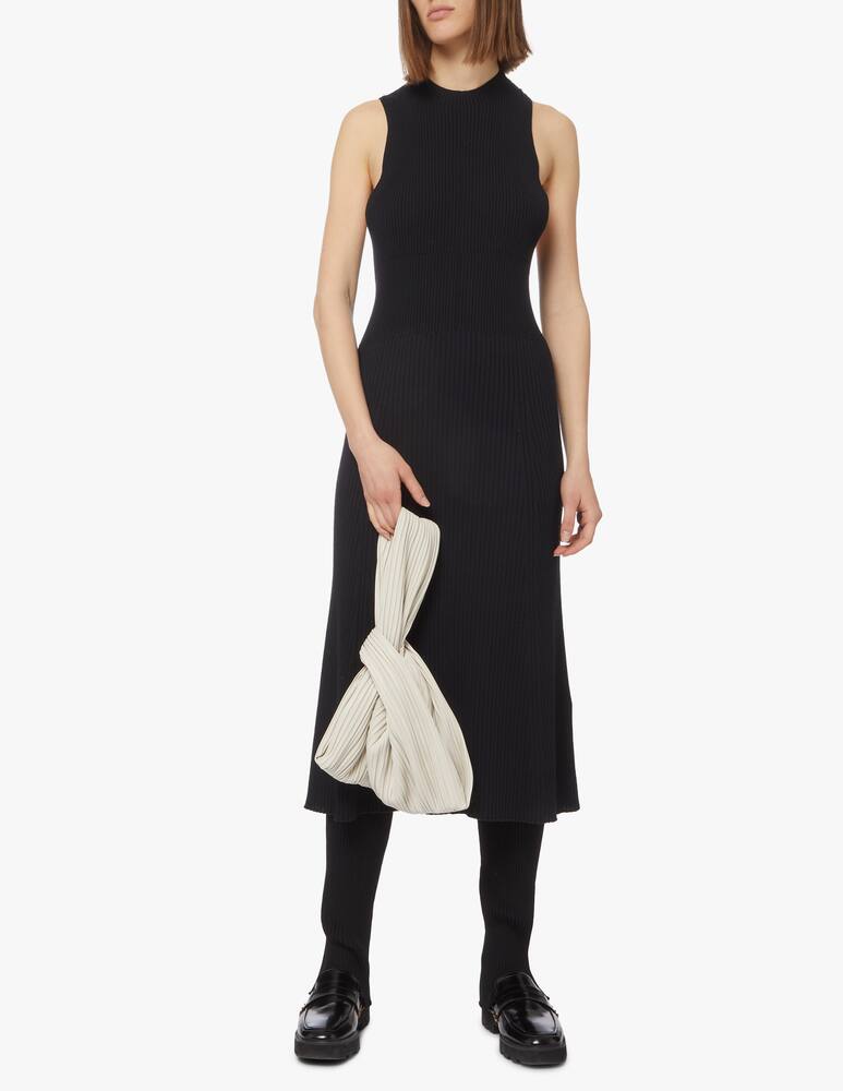 rinascente Nanushka Jen pleated vegan leather clutch 