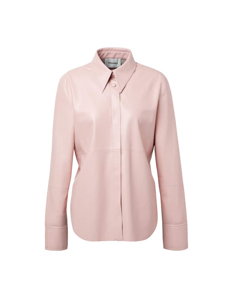 rinascente Nanushka Eco leather shirt