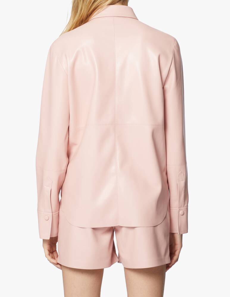 rinascente Nanushka Eco leather shirt