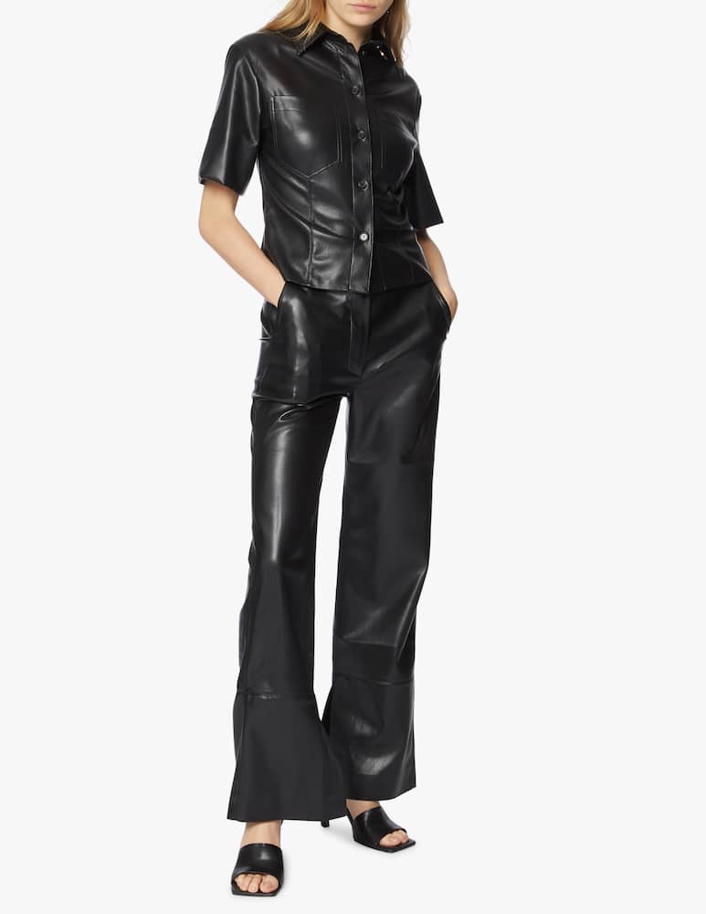 Nanushka Pantaloni in similpelle - immagine 2