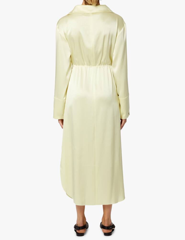 rinascente Nanushka Maxi dress with long sleeve