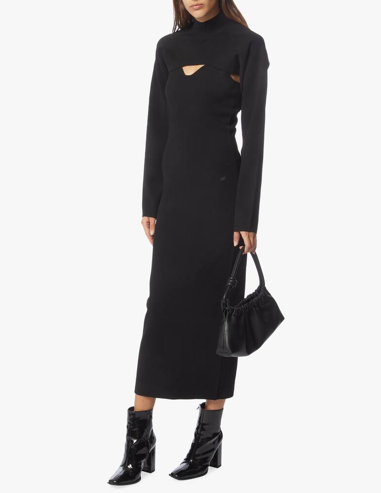 rinascente Nanushka Midi dress with bolero Noa