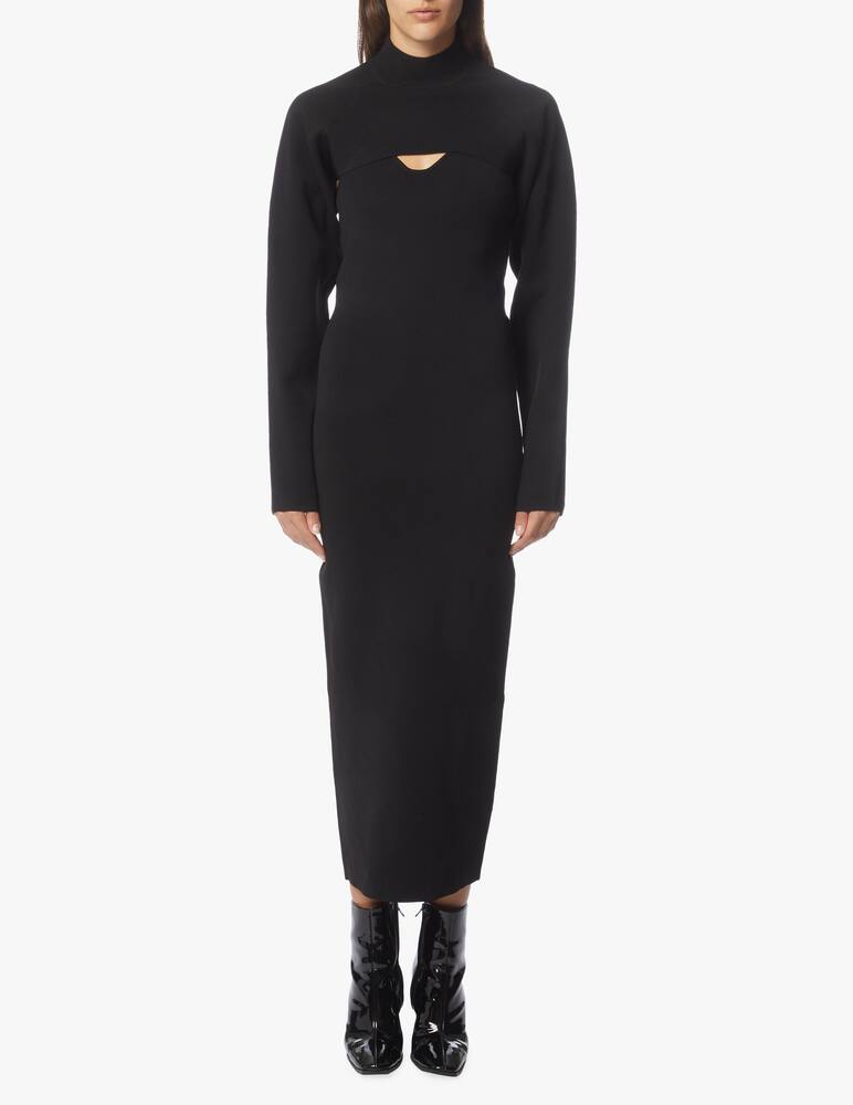 rinascente Nanushka Midi dress with bolero Noa