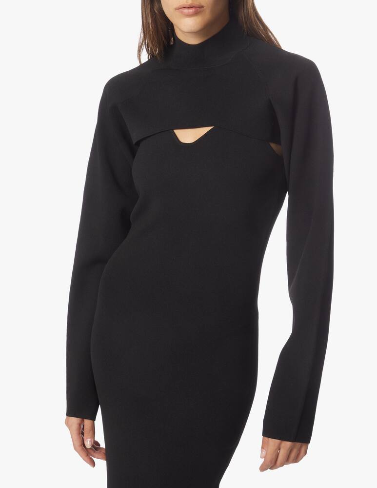 rinascente Nanushka Midi dress with bolero Noa