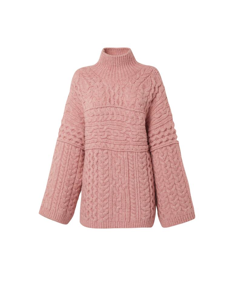 rinascente Nanushka Dolcevita in misto lana Raw