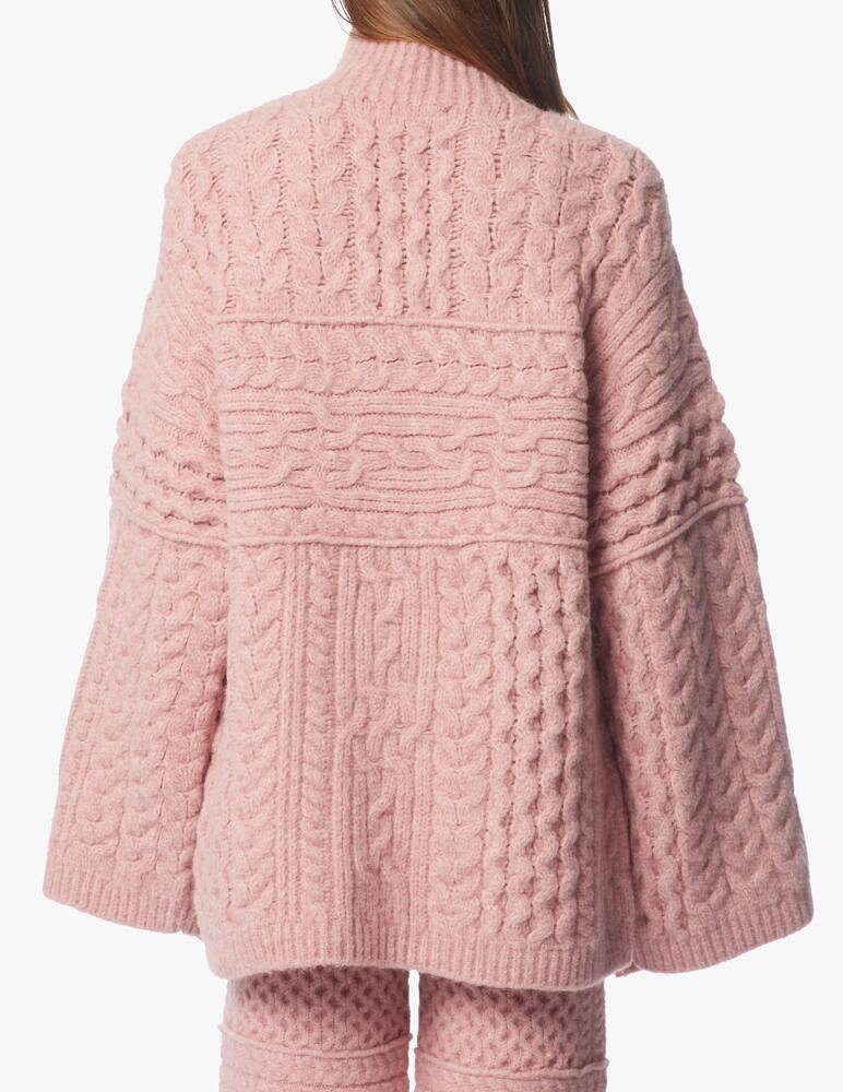 rinascente Nanushka Dolcevita in misto lana Raw