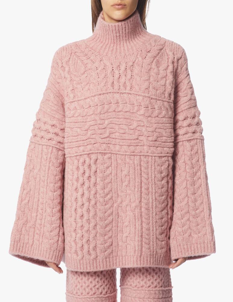 rinascente Nanushka Dolcevita in misto lana Raw