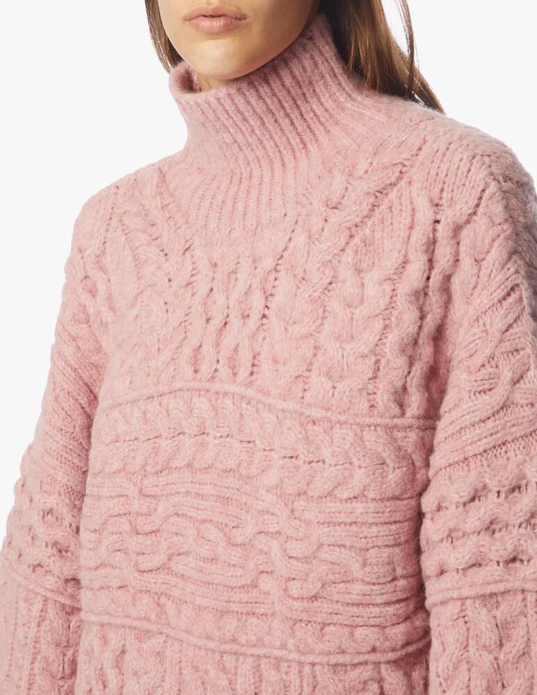 rinascente Nanushka Dolcevita in misto lana Raw