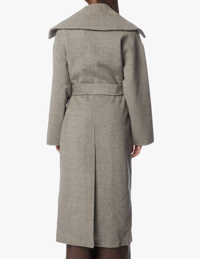 rinascente Nanushka Cappotto in misto lana con cintura Soa