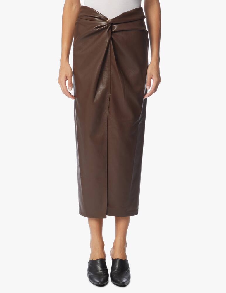 rinascente Nanushka Gonna midi intrecciata davanti Inci