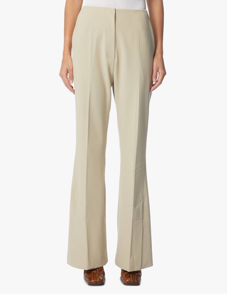 rinascente Nanushka Flare trouser with slit Tulip