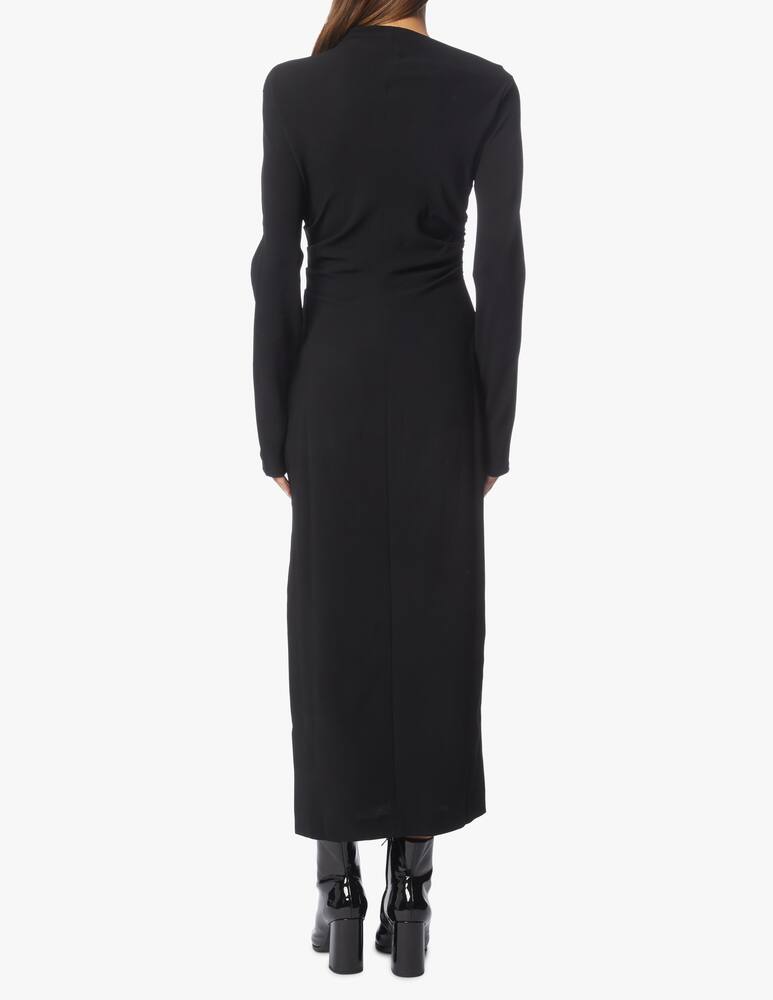 rinascente Nanushka Vestito midi increspato e asimmetrico Tamal