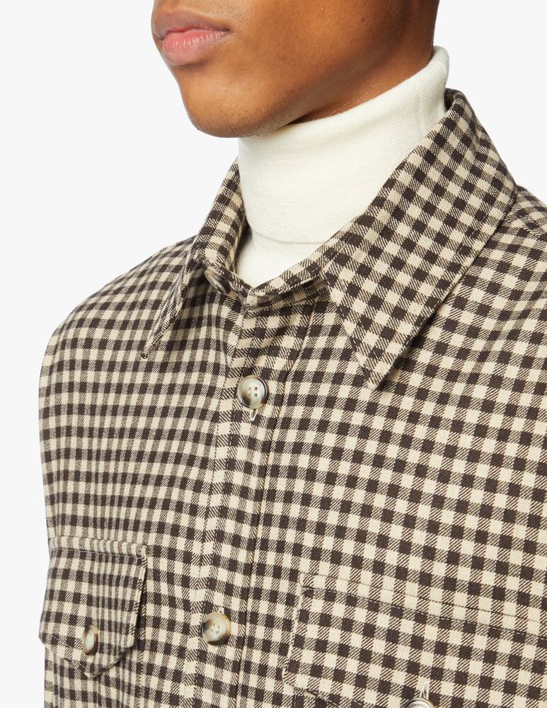 rinascente Nanushka Camicia gingham cale