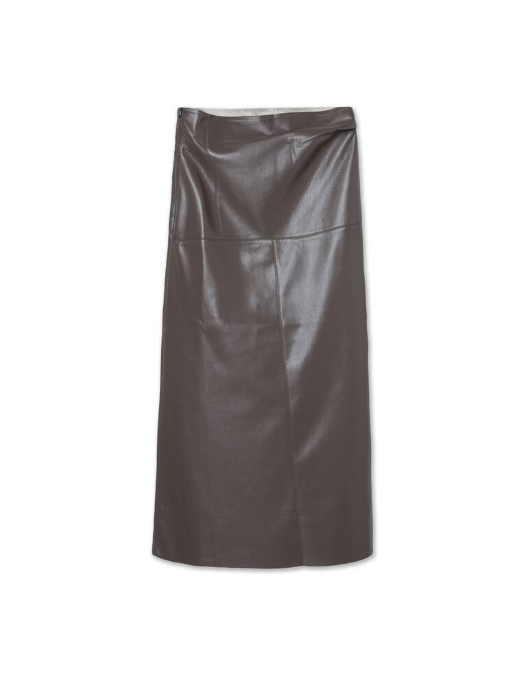 rinascente Nanushka Waist fluted midi skirt Melody