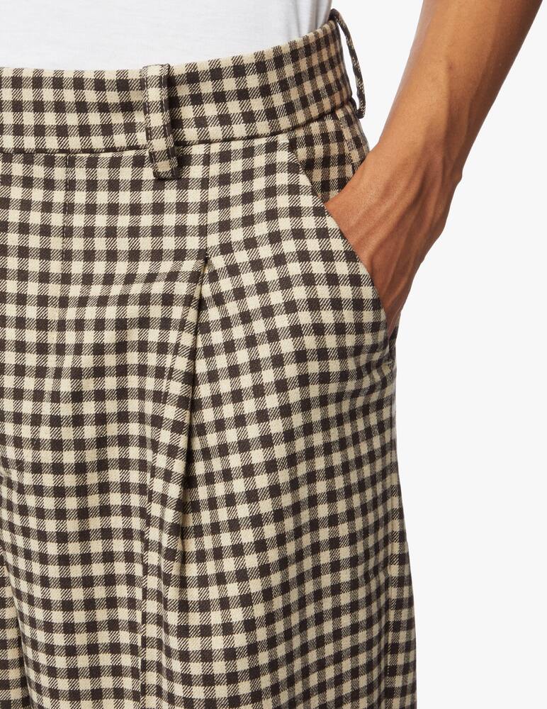 rinascente Nanushka Pantaloni tuha gingham