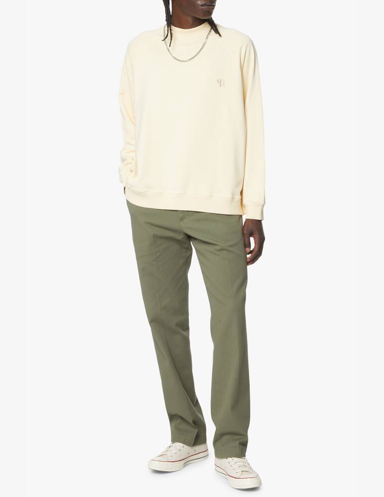 rinascente Nanushka Felpa girocollo small logo - beige