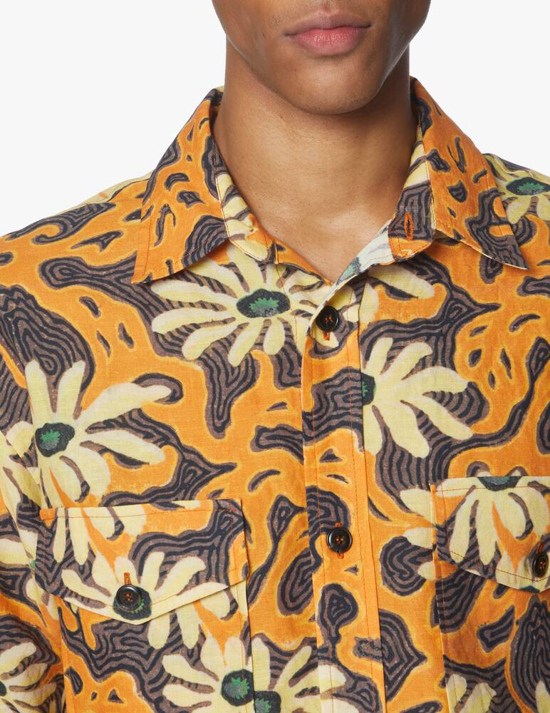 rinascente Nanushka Poor art short sleeve shirt - orange