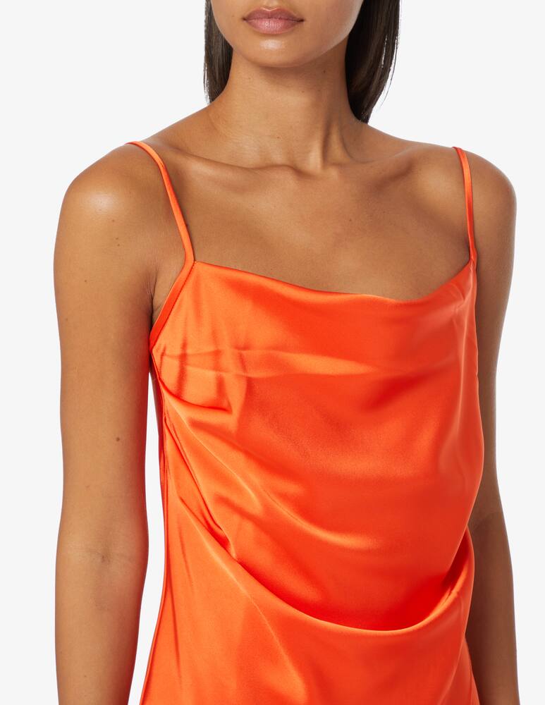 rinascente Nanushka Draped mini dress - Orange
