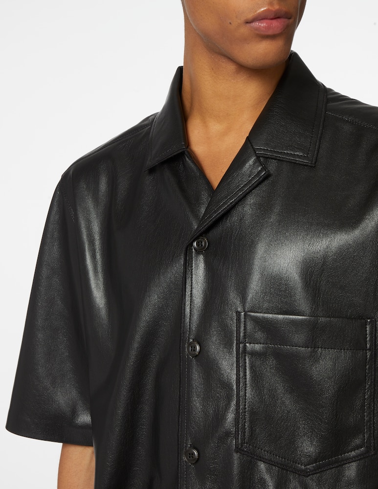 Nanushka Vegan leather shirt - picture 4 Nanushka Vegan leather shirt - picture 4
