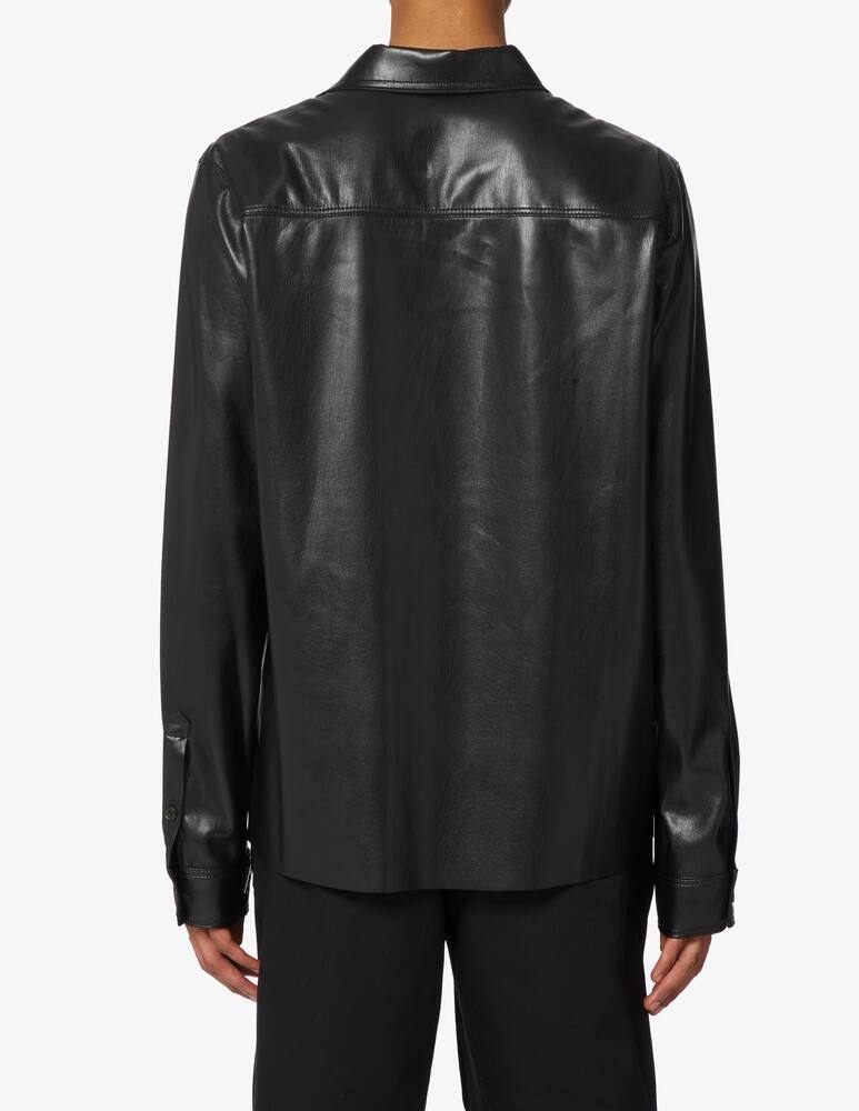 rinascente Nanushka Camicia in pelle vegana 