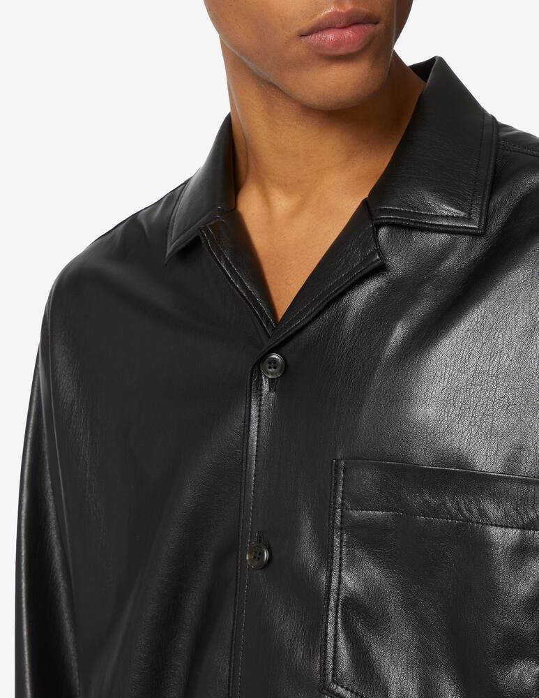 rinascente Nanushka Camicia in pelle vegana 