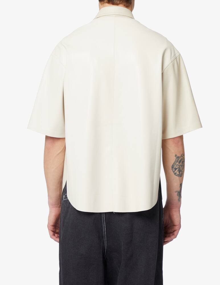 Nanushka Vegan leather short sleeve shirt - picture 3 Nanushka Vegan leather short sleeve shirt - picture 3