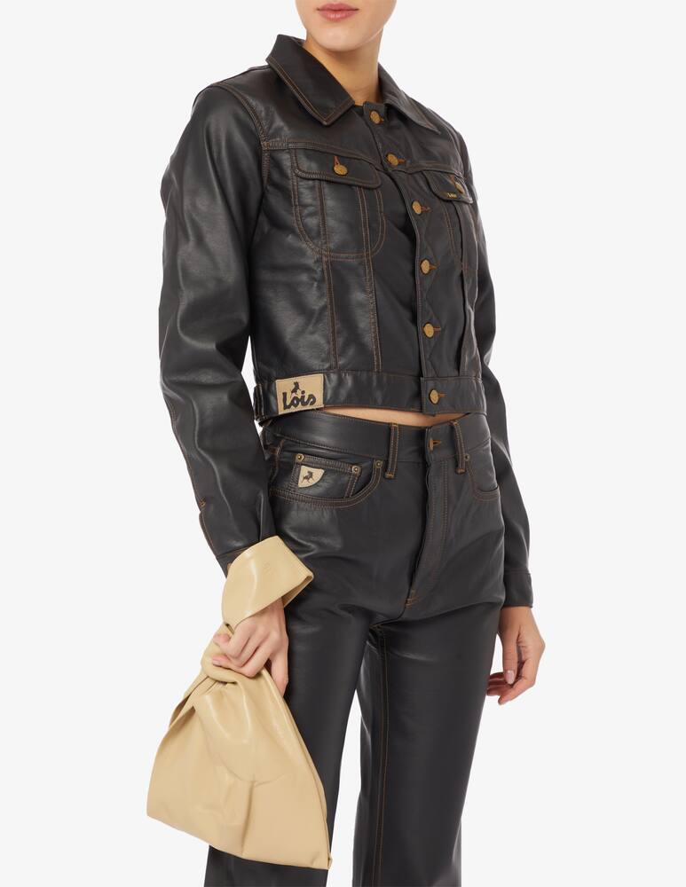 rinascente Nanushka Jen nodo mini bag