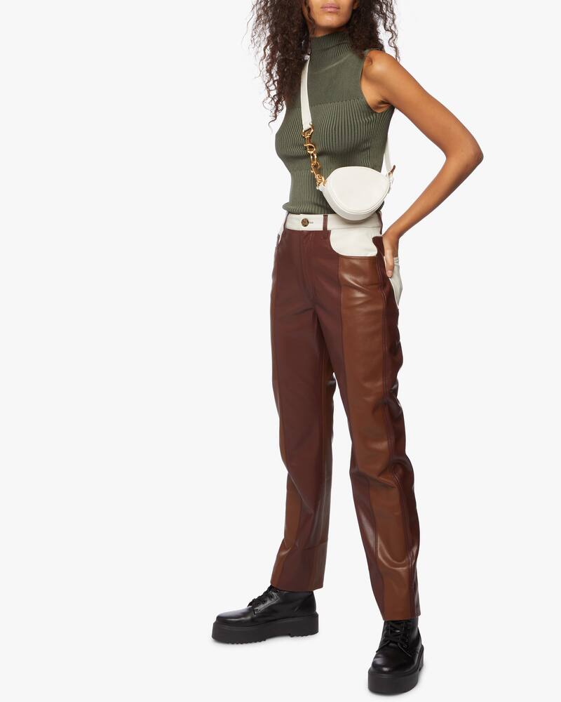 rinascente Nanushka Vinni slim fit trousers