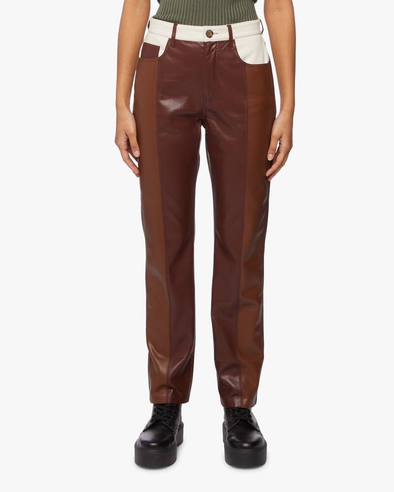 rinascente Nanushka Vinni slim fit trousers