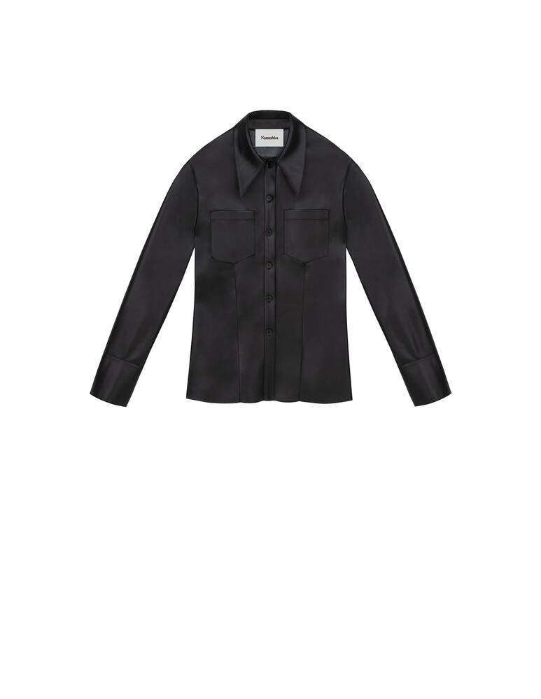 rinascente Nanushka Tippi long sleeve shirt