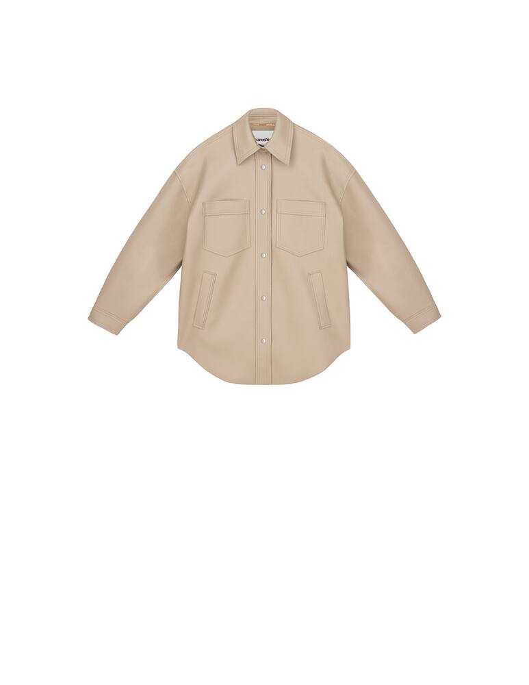 rinascente Nanushka Martin oversize lightweight jacket