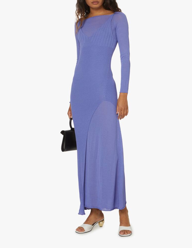 Aeron Vestito lungo a manica lunga - viola - immagine 1 Aeron Vestito lungo a manica lunga - viola - immagine 1