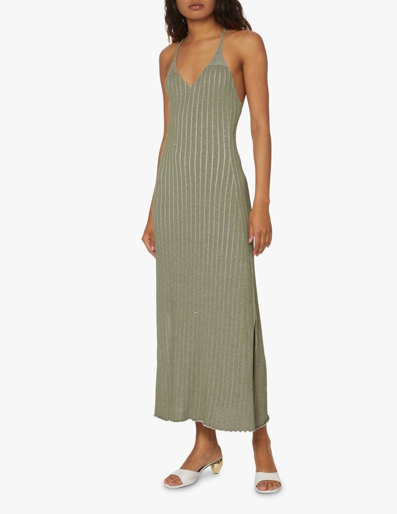 rinascente Aeron Centure sleeveless maxi dress - olive